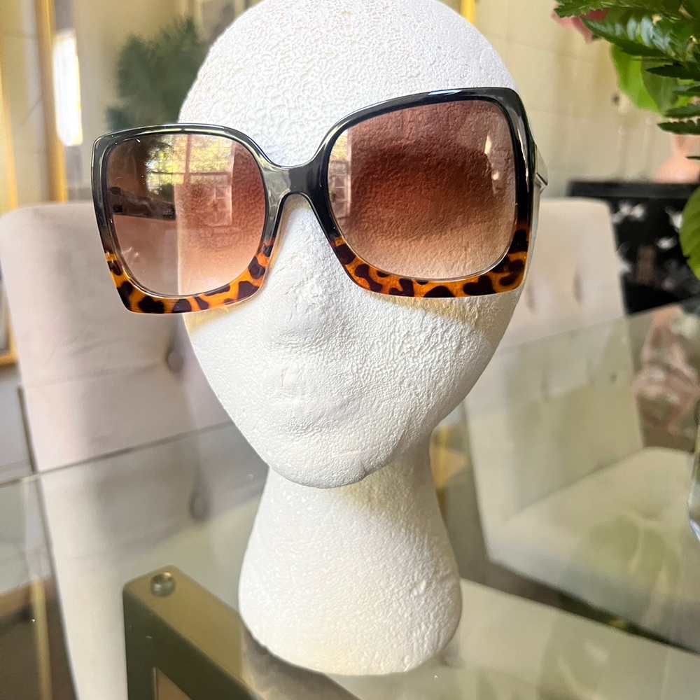 Tortoise Shell Oversized Sunglasses